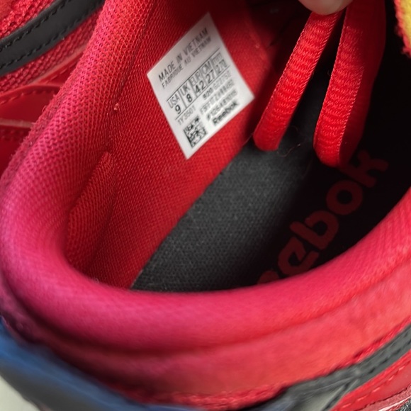 Reebok Classic Leather Legacy "Street Sleigh" GZ2752 RED/ BLACK MEN SHOES size 9 - Picture 6 of 6